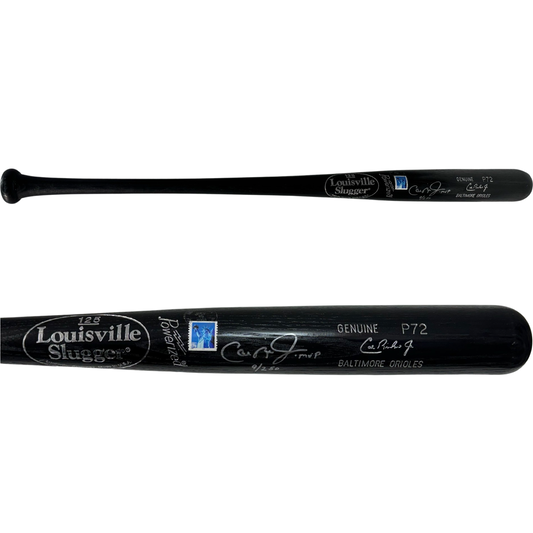 Cal Ripken Jr Autographed Baltimore Orioles Louisville Slugger Game Model Bat “MVP” Inscription LE /250 Cal RIpken Jr COA