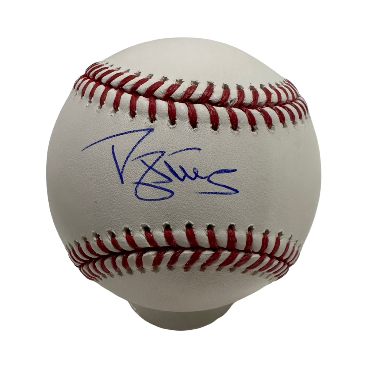 Darryl Strawberry Autographed New York Mets OMLB JSA