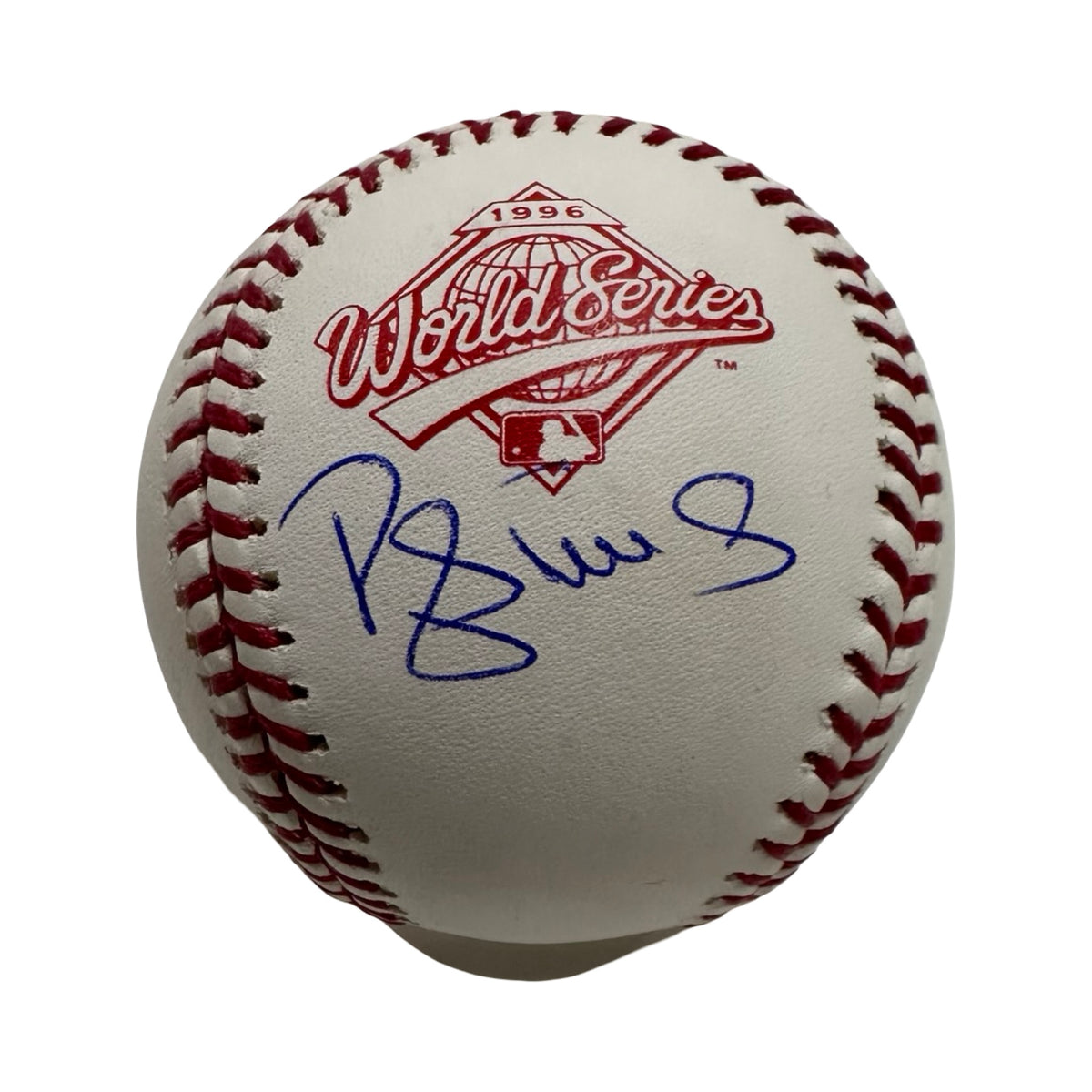 Darryl Strawberry Autographed New York Yankees 1996 OMLB JSA