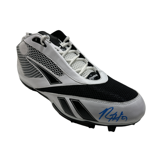Rodney Hampton Autographed New York Giants Black Right Reebok Cleat Beckett BAS
