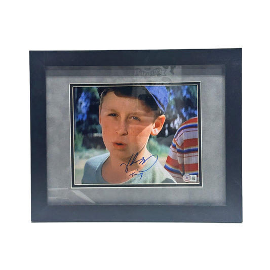 Shane Obedzinski Autographed Tommy The Sandlot 8x10 Beckett - Framed