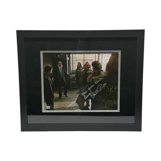 Chazz Palminteri Autographed A Bronx Tale 11x14 Now Youse Can’t Leave Inscription Beckett - Framed