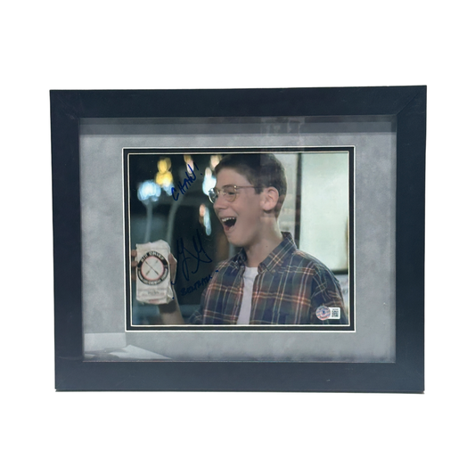 Grant Gelt Autographed The Sandlot 8x10 Beckett - Framed