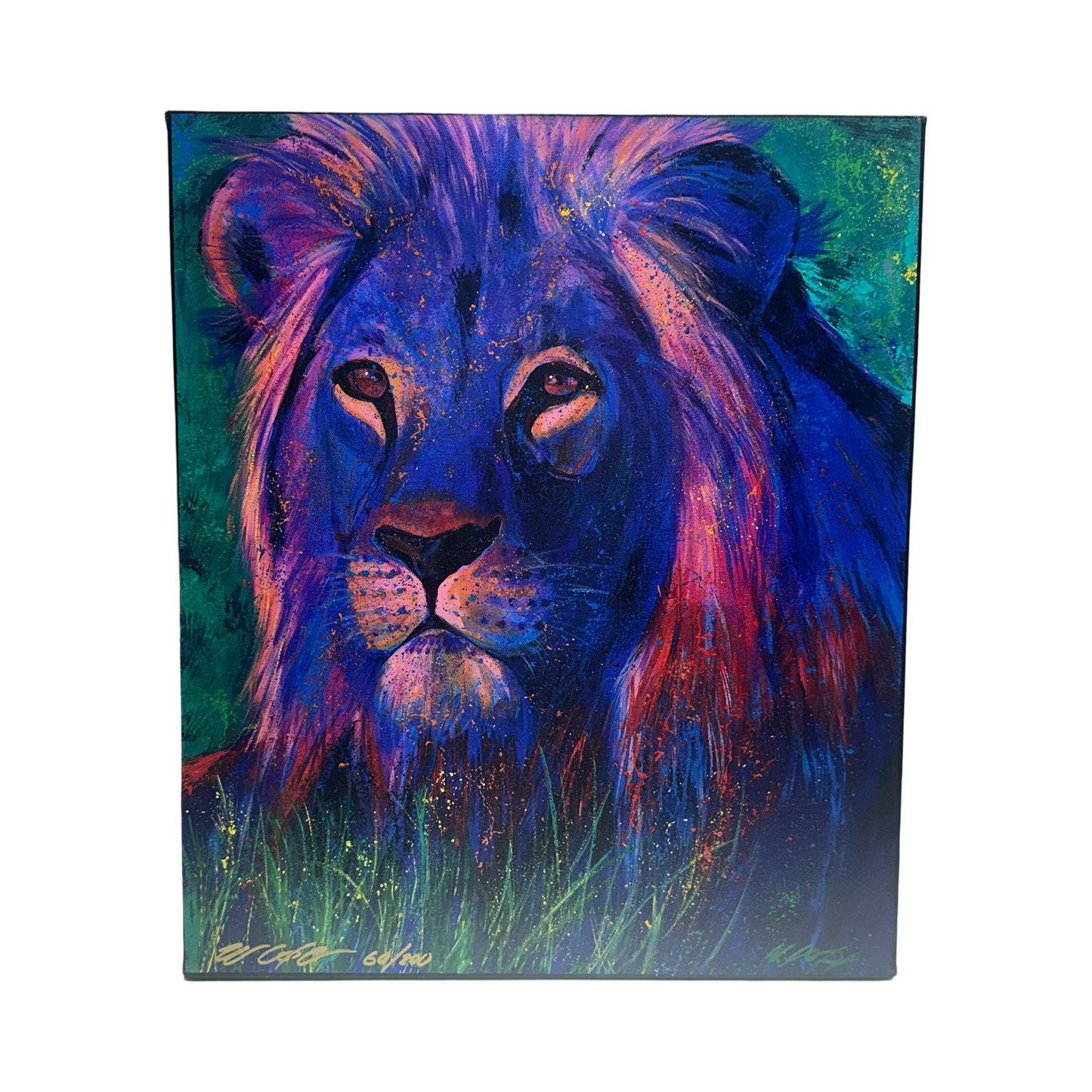 Lion Artist Proof Print Canvas William Lopa Art Canvas 60/200