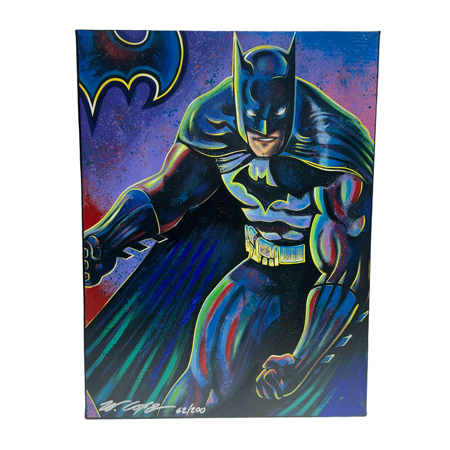 Batman DC Artist Proof Print Canvas William Lopa Art Canvas 62/200
