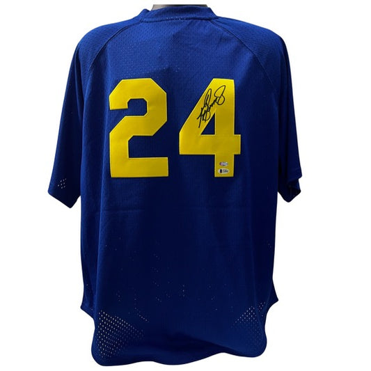 Seattle Mariners throwback jerseys 24 Ken Griffey jersey Retro 34