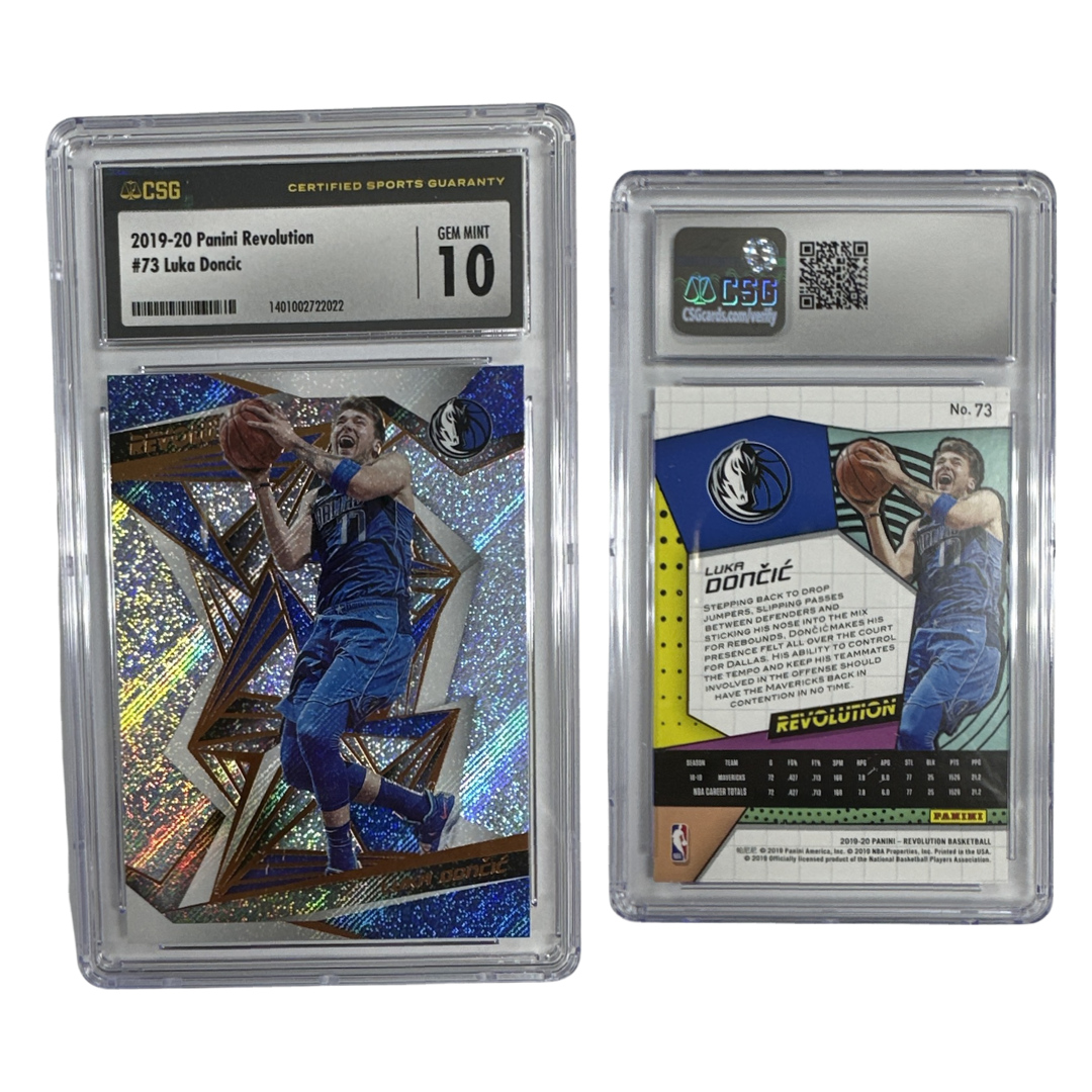 2019-20 Luka Doncic Panini Revolution #73 CSG 10 GEM MINT