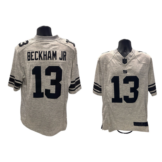 Odell Beckham Jr Gray Nike Jersey Size M