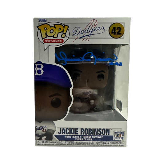 Mariano Rivera Autographed New York Yankees Jackie Robinson Funko Pop Blue Ink Beckett