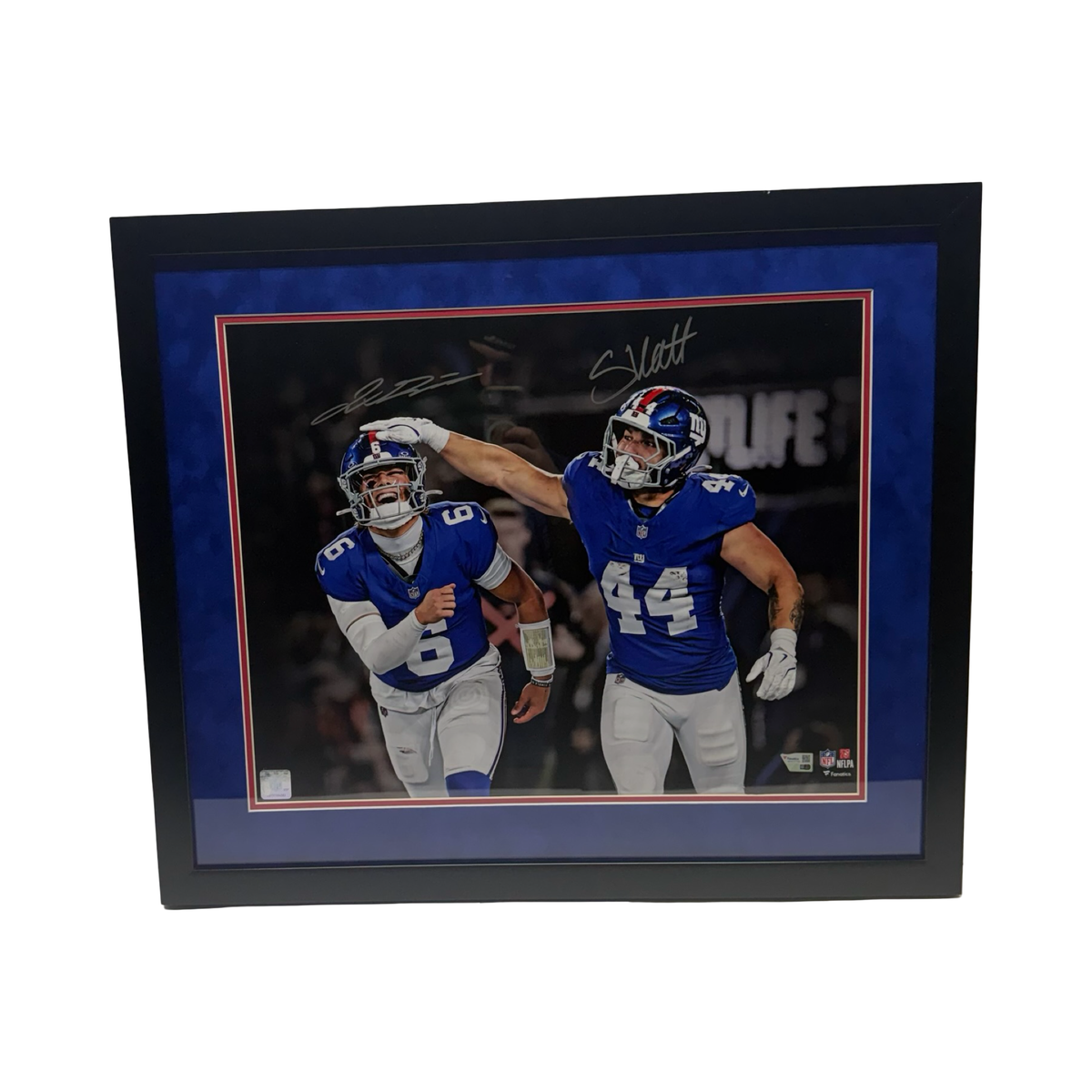 Dart Skattebo Signed 16x20 Autographed Framed New York Giants Photo Fanatics
