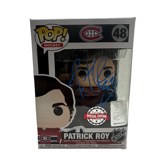 Patrick Roy Autographed Montreal Canadiens Special Edition Funko Pop JSA