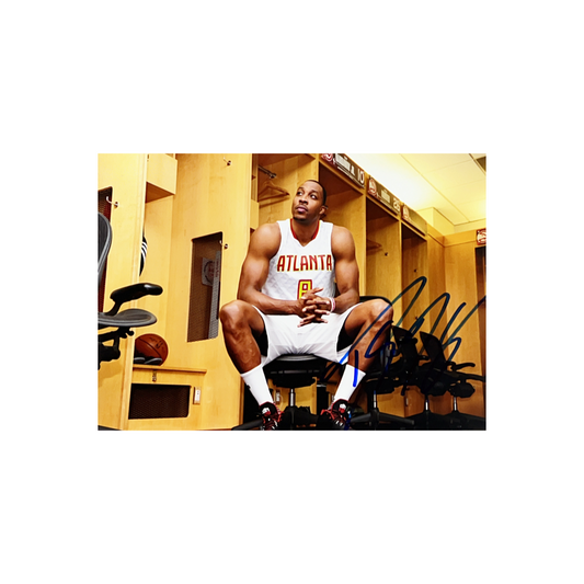 Dwight Howard Autographed Atlanta Hawks 8x10 Beckett