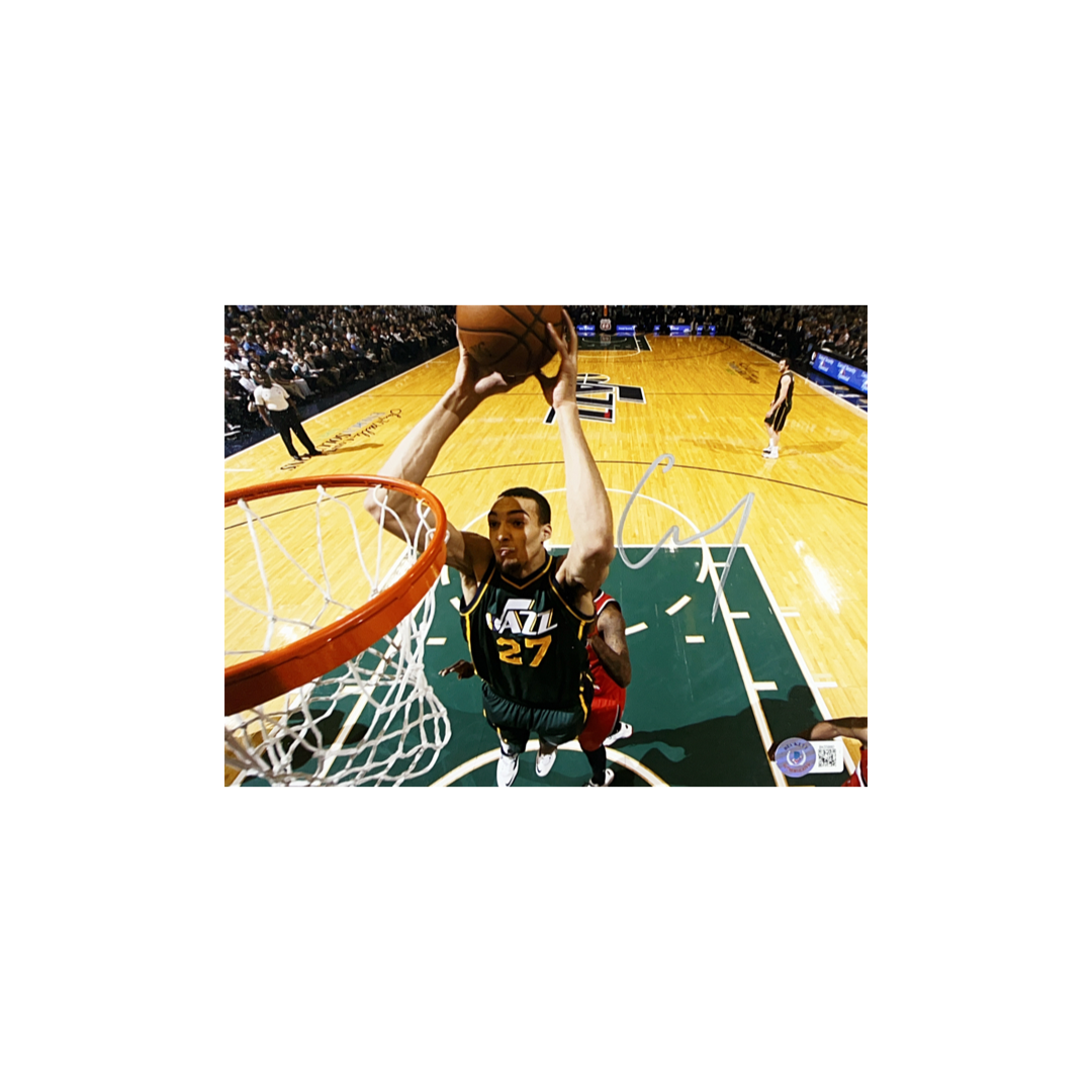 Rudy Gobert Autographed Utah Jazz 8x10 Beckett