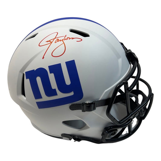 Lawrence Taylor Autographed New York Giants Lunar Eclipse Replica Helmet JSA