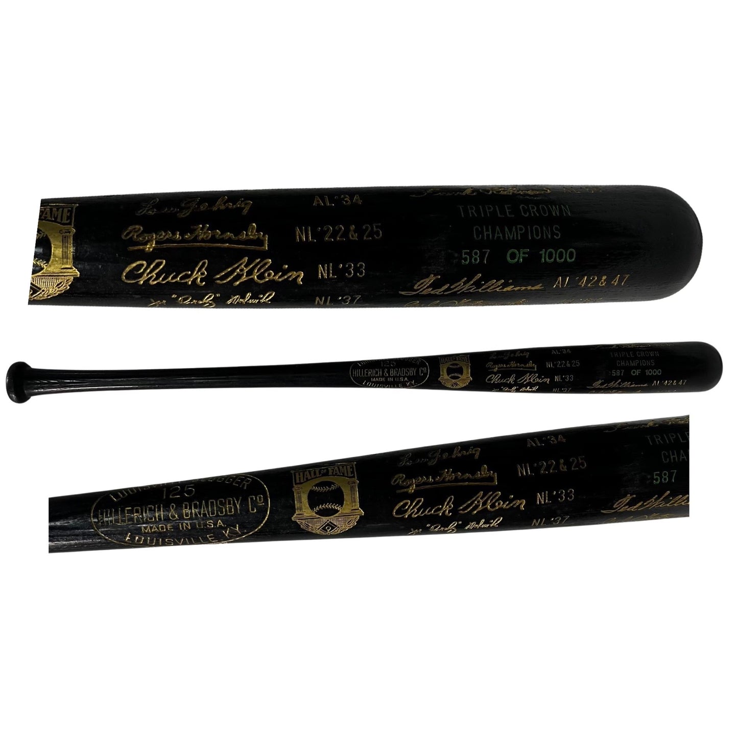 Triple Crown Limited Edition Louisville Slugger Bat