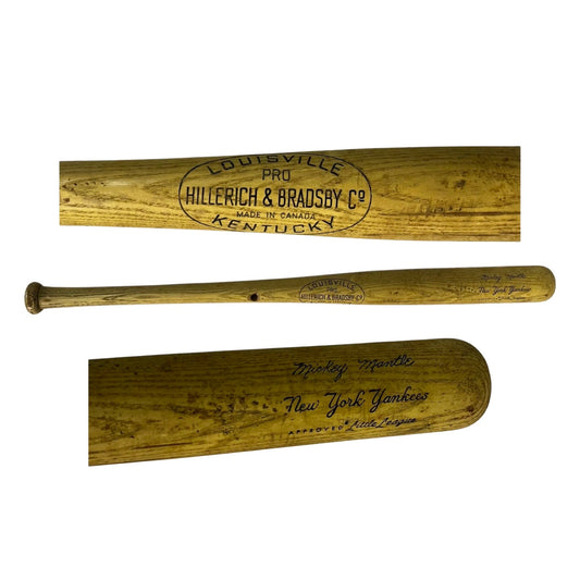 Mickey Mantle Louisville Slugger Bat