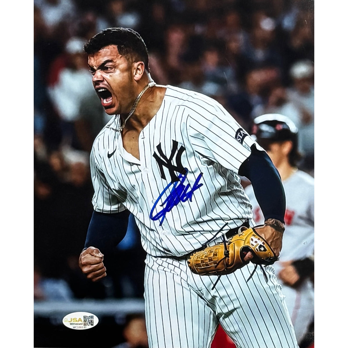 Fernando Cruz New York Yankees 8X10 JSA