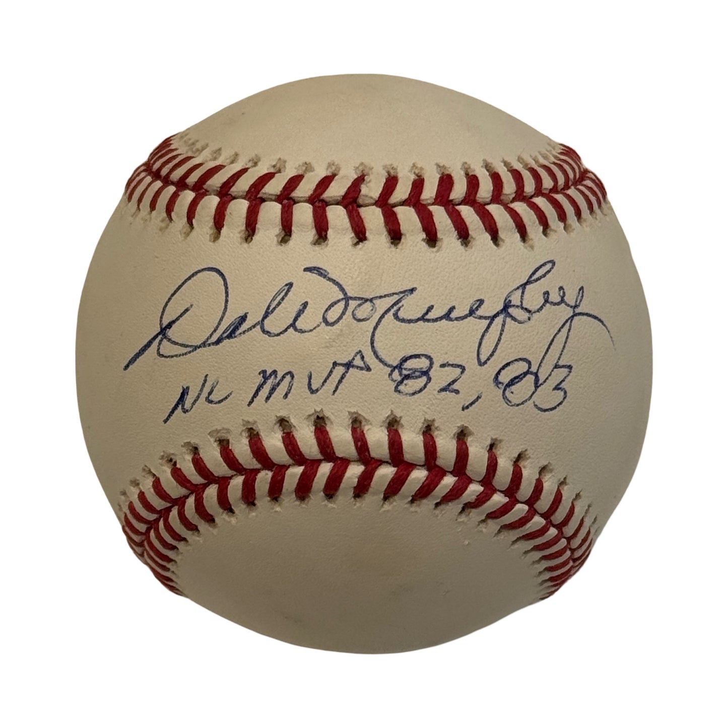 Dale Murphy Autographed OMLB Inscribed NL MVP Beckett