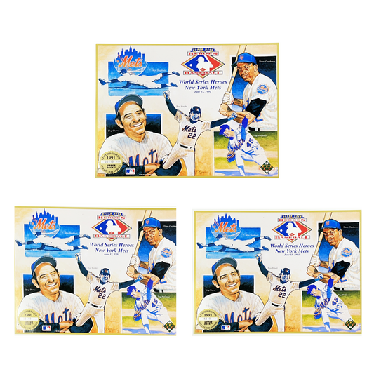 Lot Of New York Mets Upper Deck Collector Series Collages