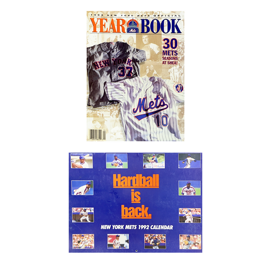 Lot Of New York Mets Year Books