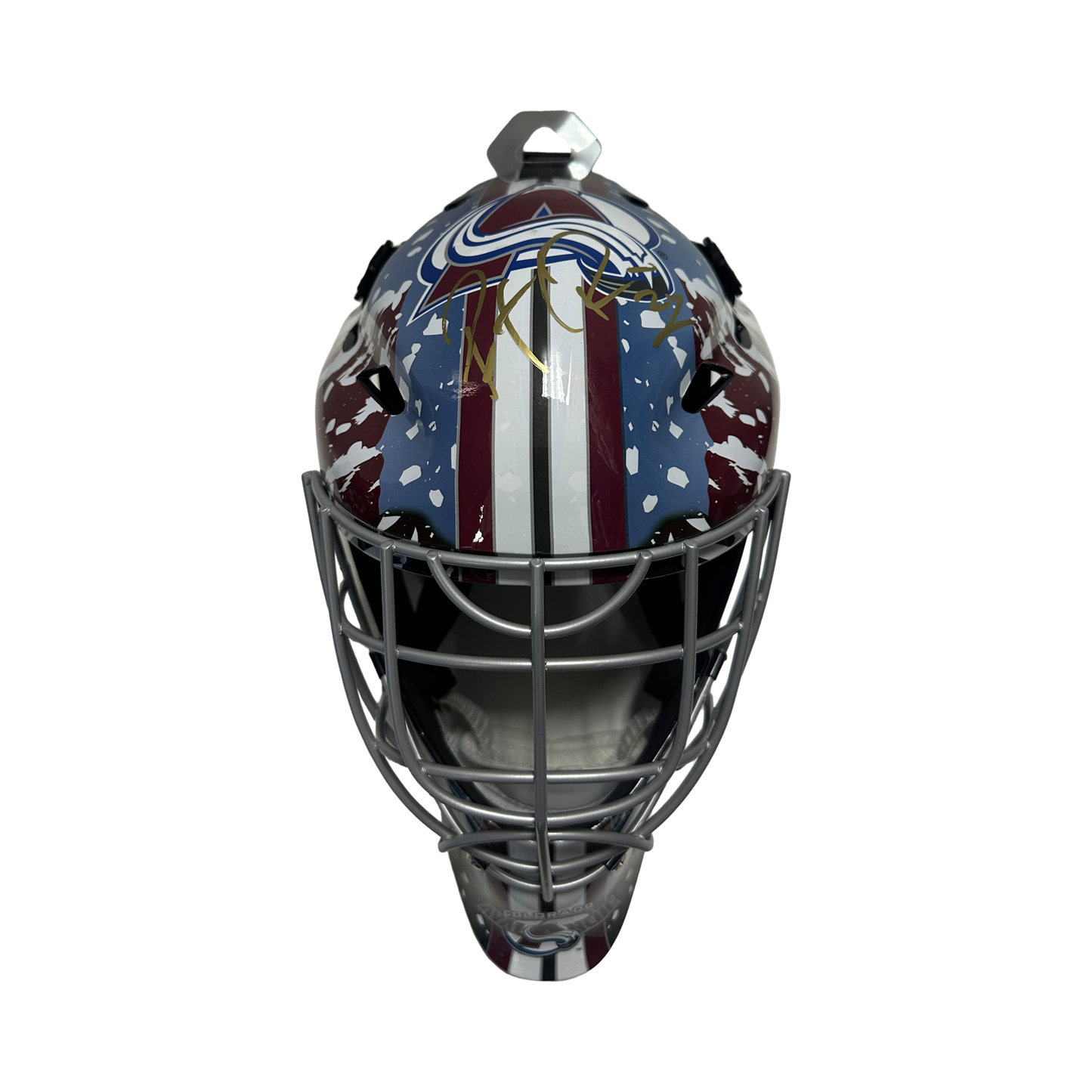 Patrick Roy Autographed Colorado Avalanche Full Size Mask Beckett