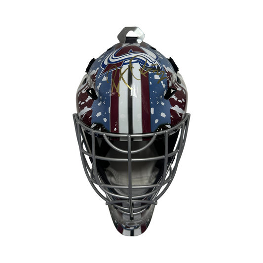 Patrick Roy Autographed Colorado Avalanche Full Size Mask Beckett