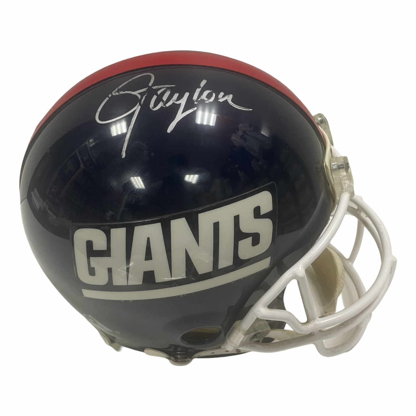 Lawrence Taylor Autographed New York Giants Proline Authentic Helmet Steiner