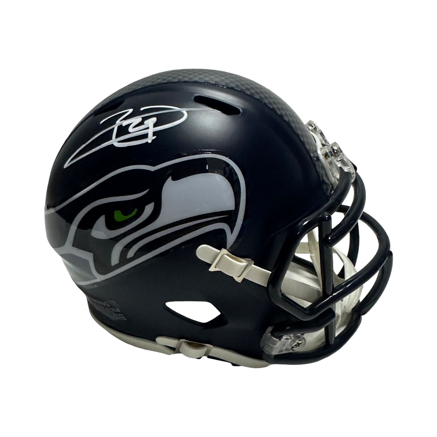 Earl Thomas III Autographed Seattle Seahawks Navy Blue Speed Mini Helmet Beckett
