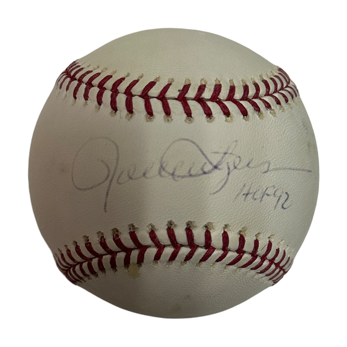 Rollie Fingers Autographed "HOF 92" Inscribed Yankee Stadium OMLB PSA DNA