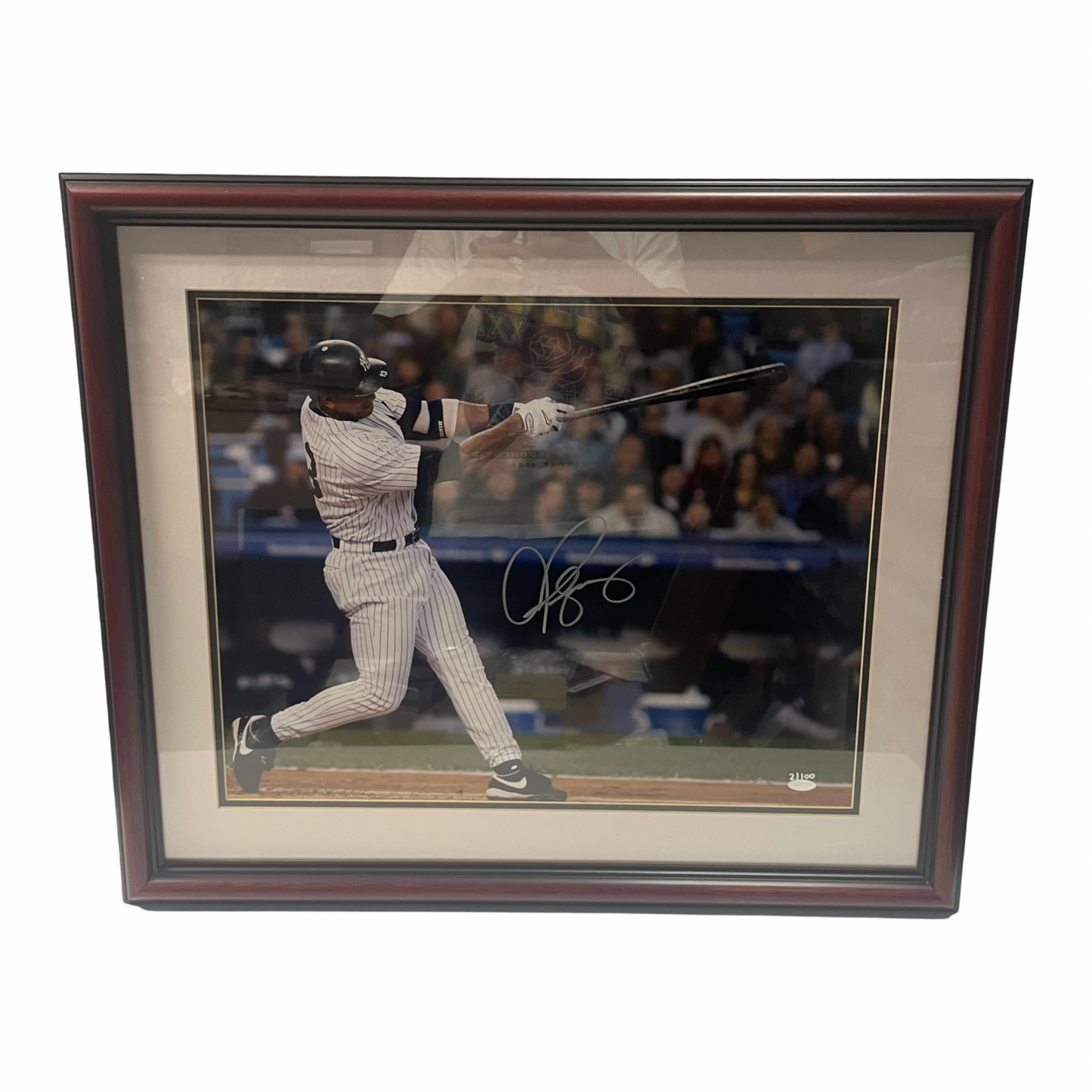 Alex Rodriguez Autographed New York Yankees Framed 16x20 LE 2/100 Steiner