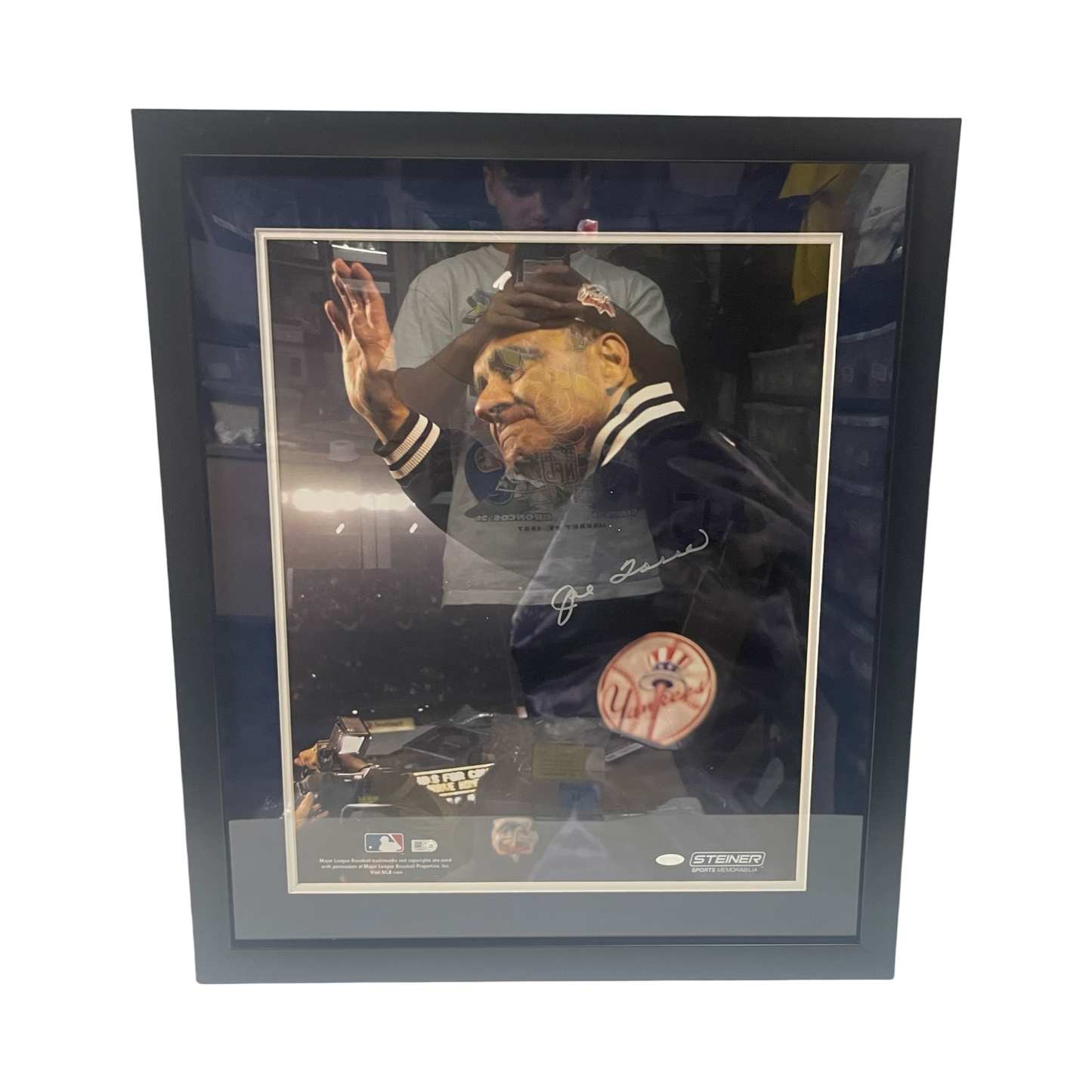 Joe Torre Autographed New York Yankees Framed 16x20 Steiner/MLB