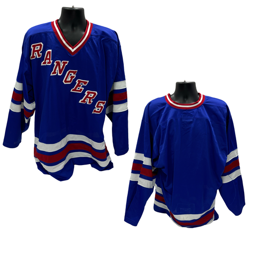 New York Rangers Blue Jersey Blank Size 46