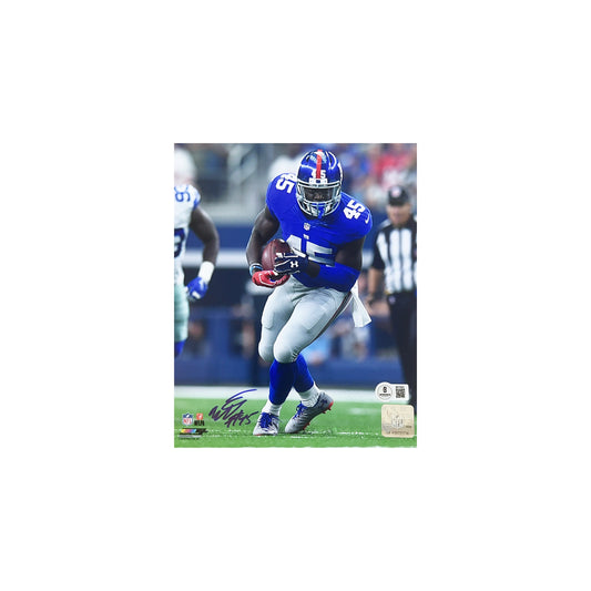 Will Tye Autographed New York Giants Close Up 8x10 Beckett