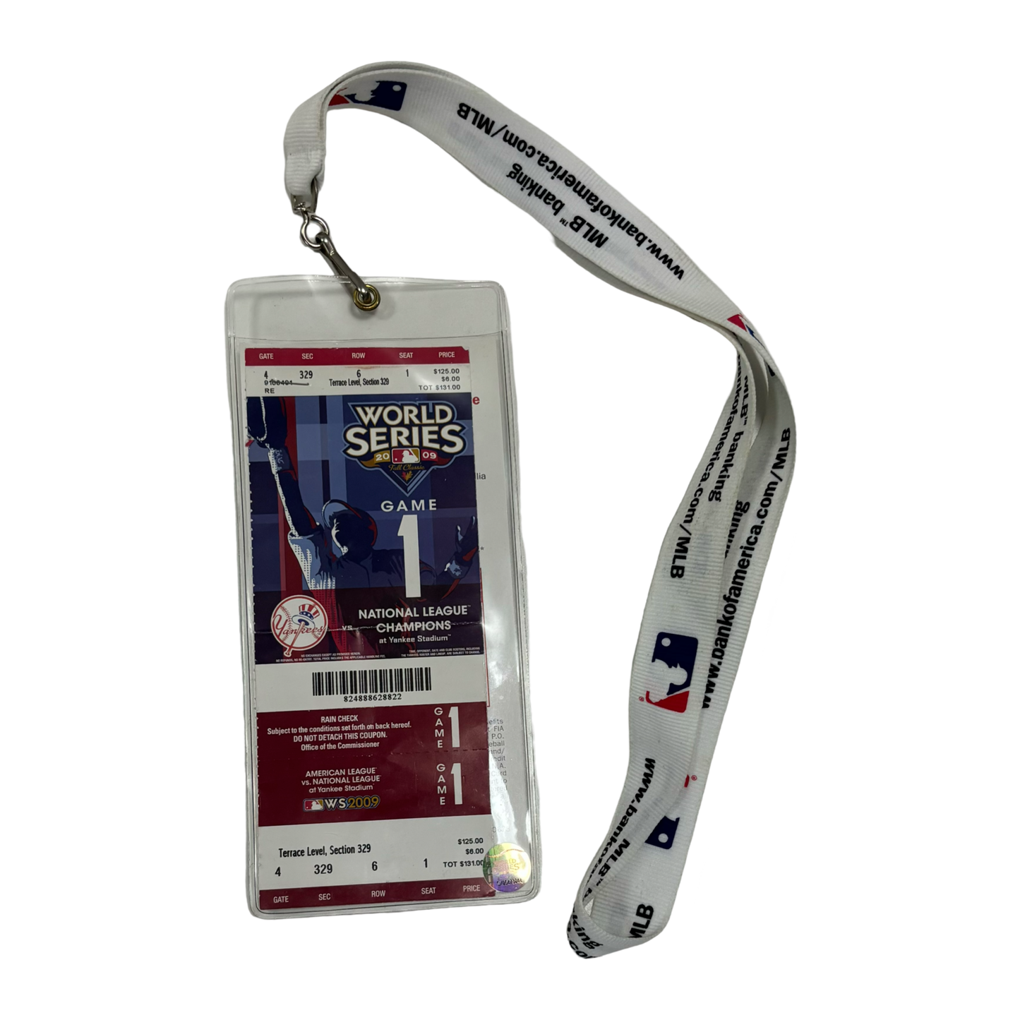 2009 Yankees World Series Ticket Game 1