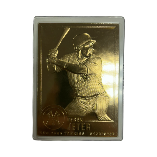 Derek Jeter New York Yankees Danbury Mint 22k Gold #60