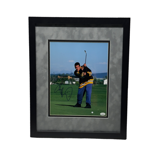 Adam Sandler Autographed Happy Gilmore Club Up 11x14 JSA - Framed