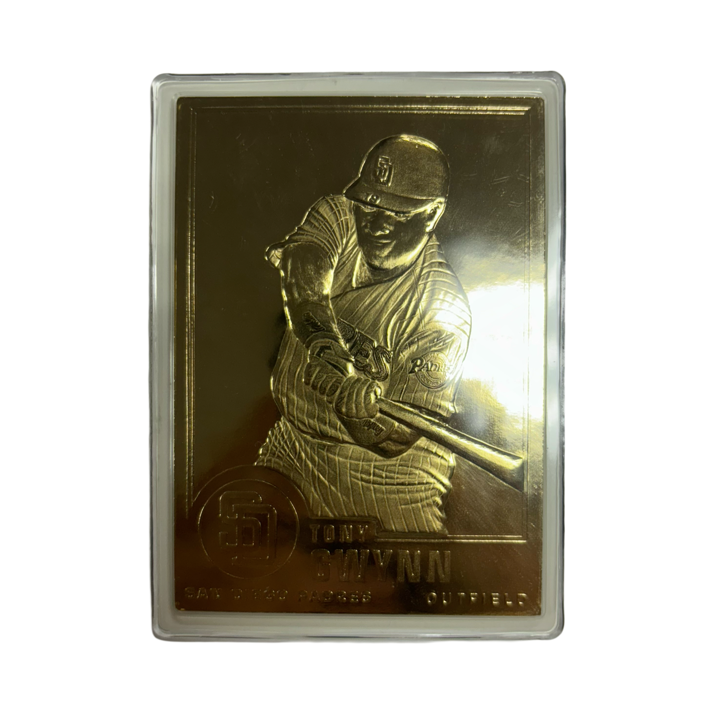 Tony Gwynn San Diego Padres  Danbury Mint 22k Gold #56