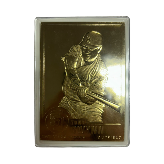 Tony Gwynn San Diego Padres Danbury Mint 22k Gold #56