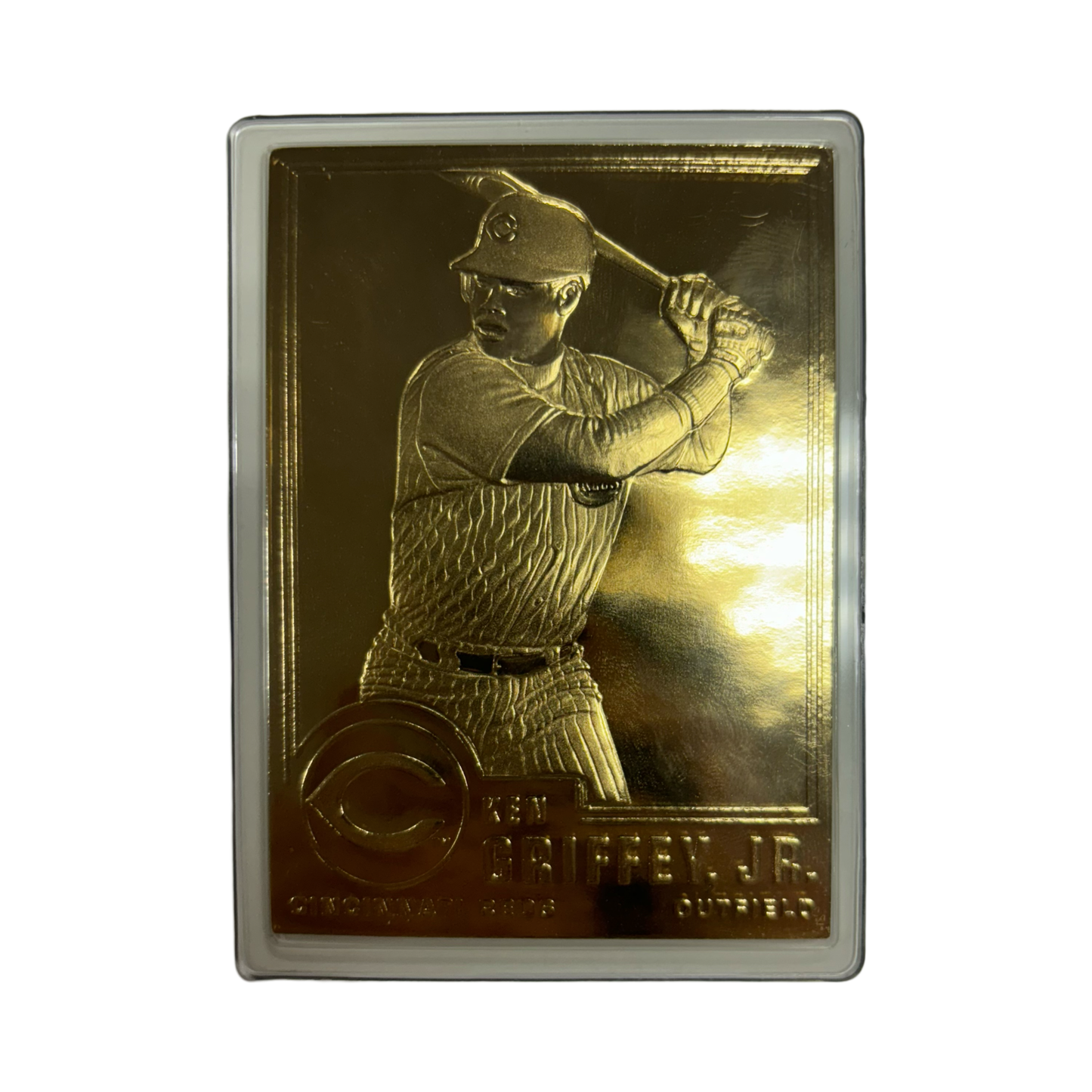 Ken Griffey Jr Cincinnati Reds Danbury Mint 22k Gold #55