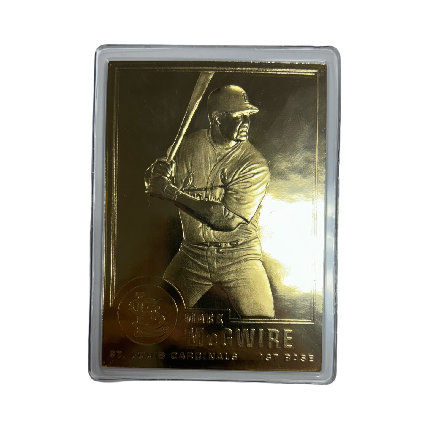 Mark McGwire Danbury Mint 22k Gold #80