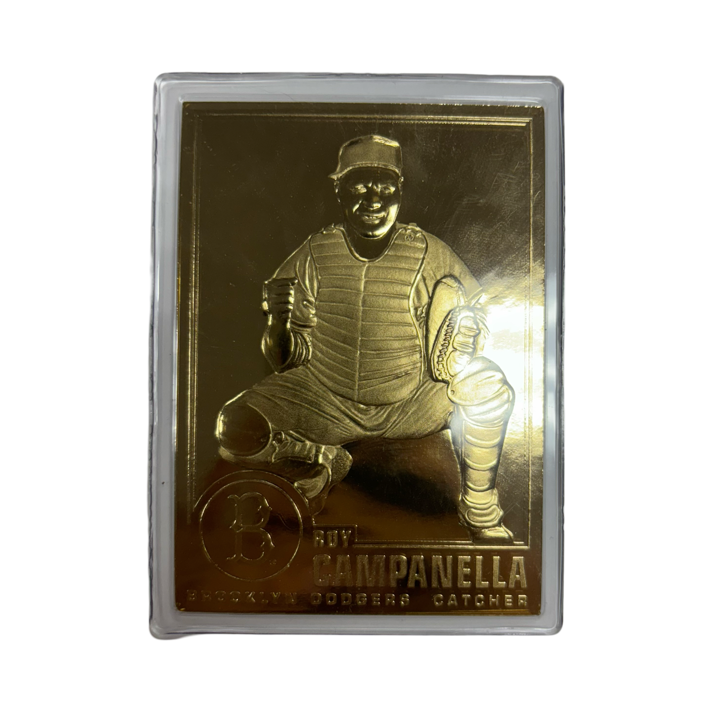 Roy Campanella Brooklyn Dodgers Danbury Mint 22k Gold #13