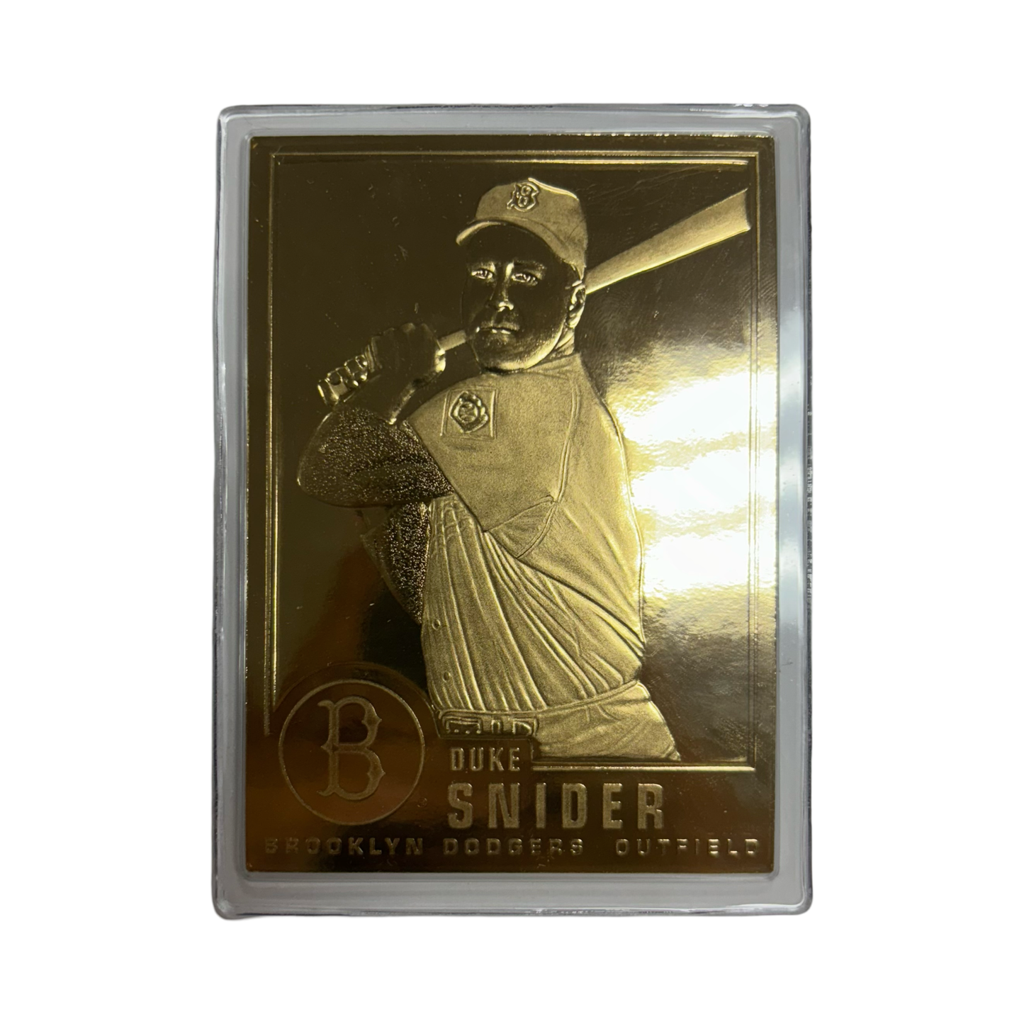 Duke Snider Brooklyn Dodgers Danbury Mint 22k Gold #7
