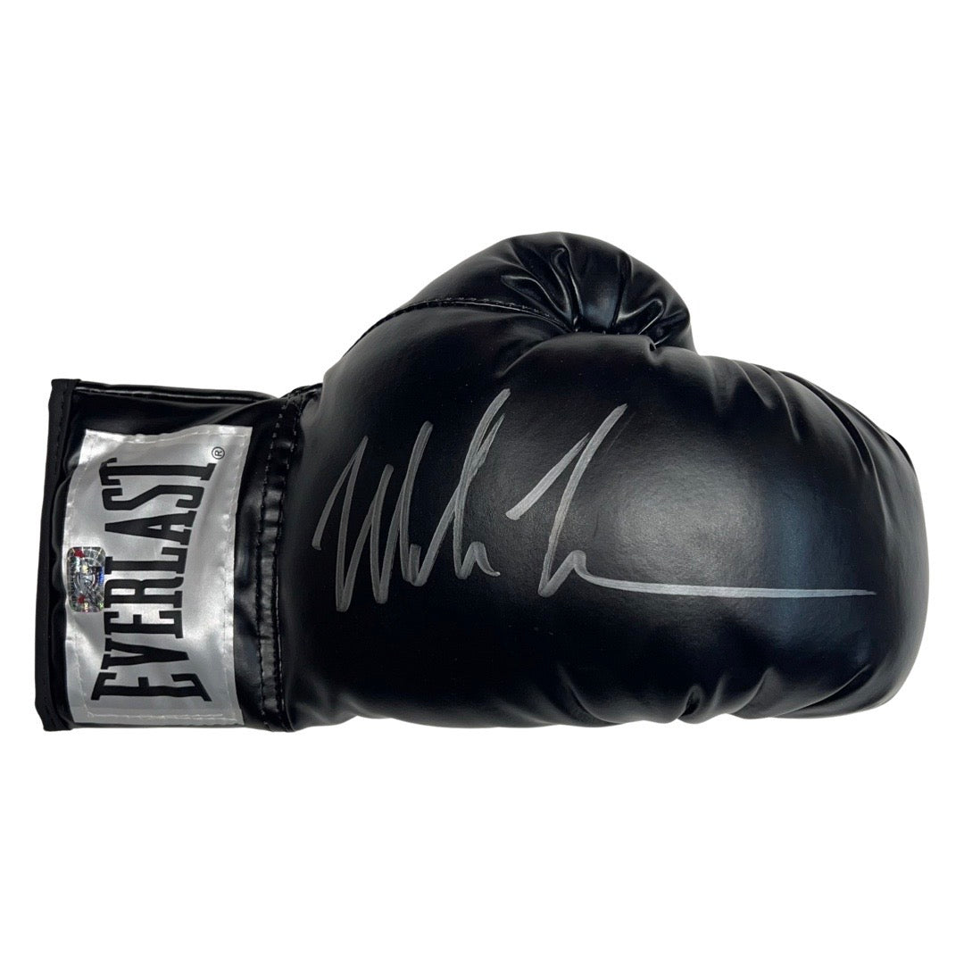 Mike Tyson Autographed Everlast Black Right Hand Boxing Glove Fiterman
