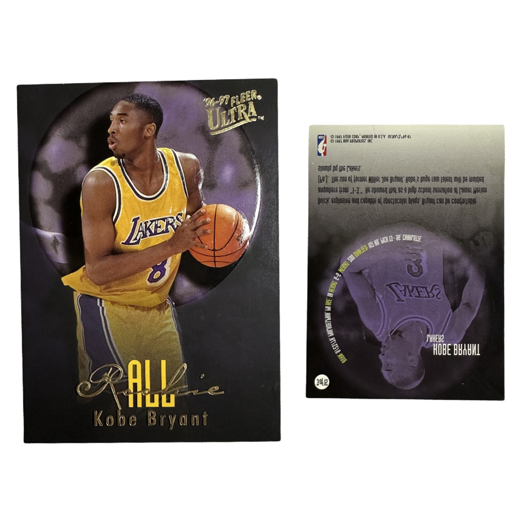 1997 Kobe Bryant Fleer Ultra All-Rookie Rookie Card #3 of 15
