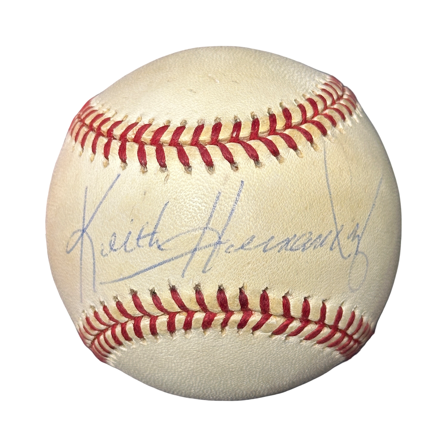 Keith Hernandez Autographed New York Mets OMLB Light Sig Beckett