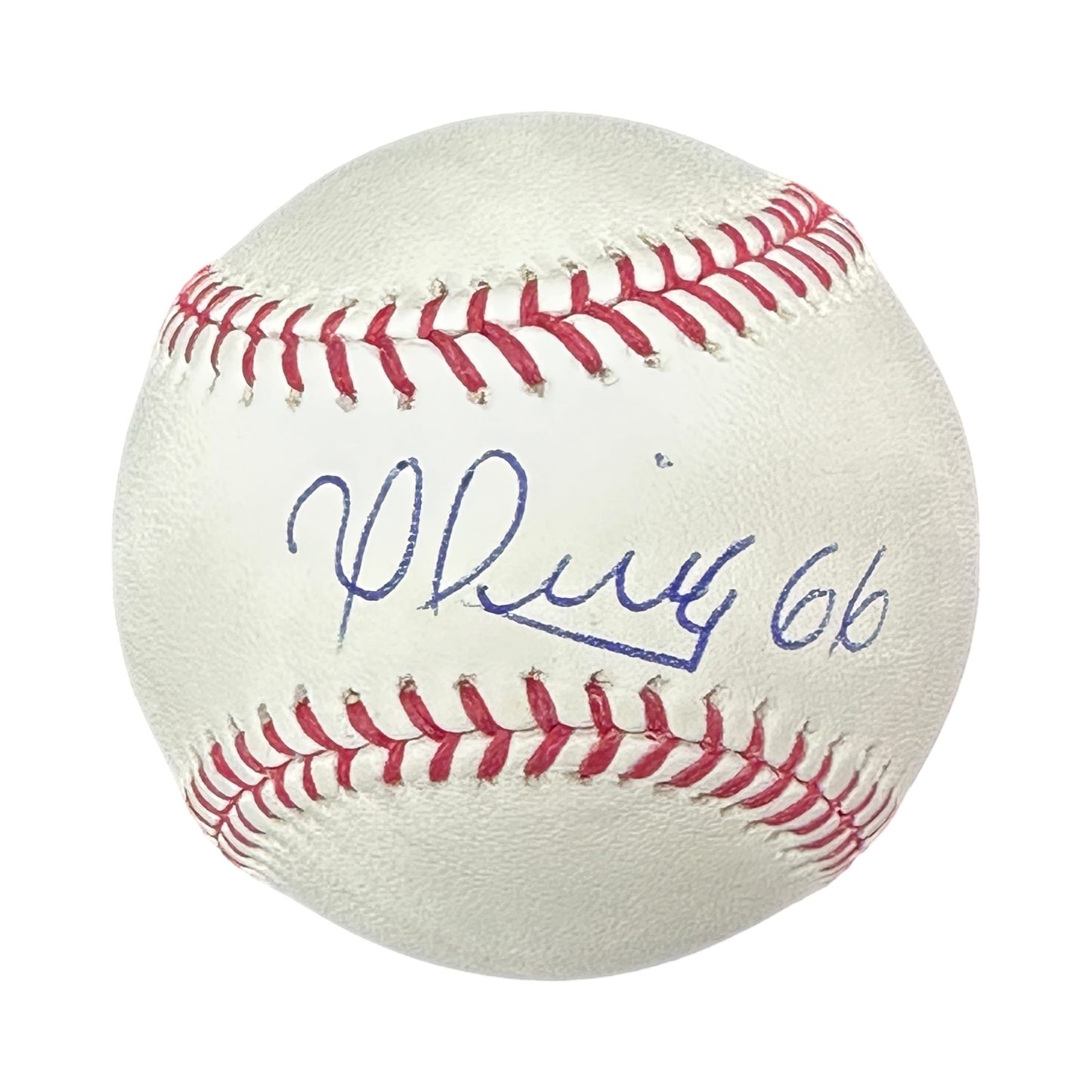 Yasiel Puig Autographed Los Angeles Dodgers OMLB Beckett