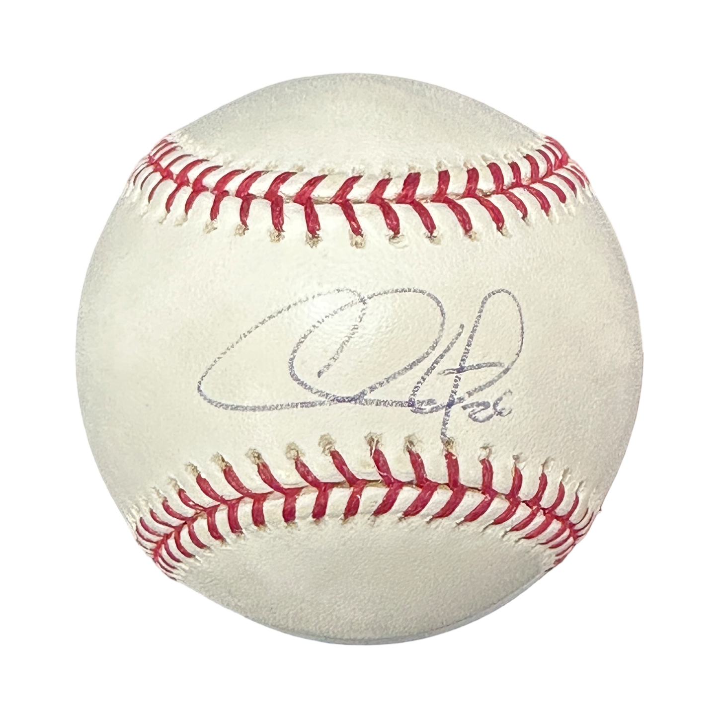 Chase Utley Autographed Philadelphia Phillies OMLB Beckett