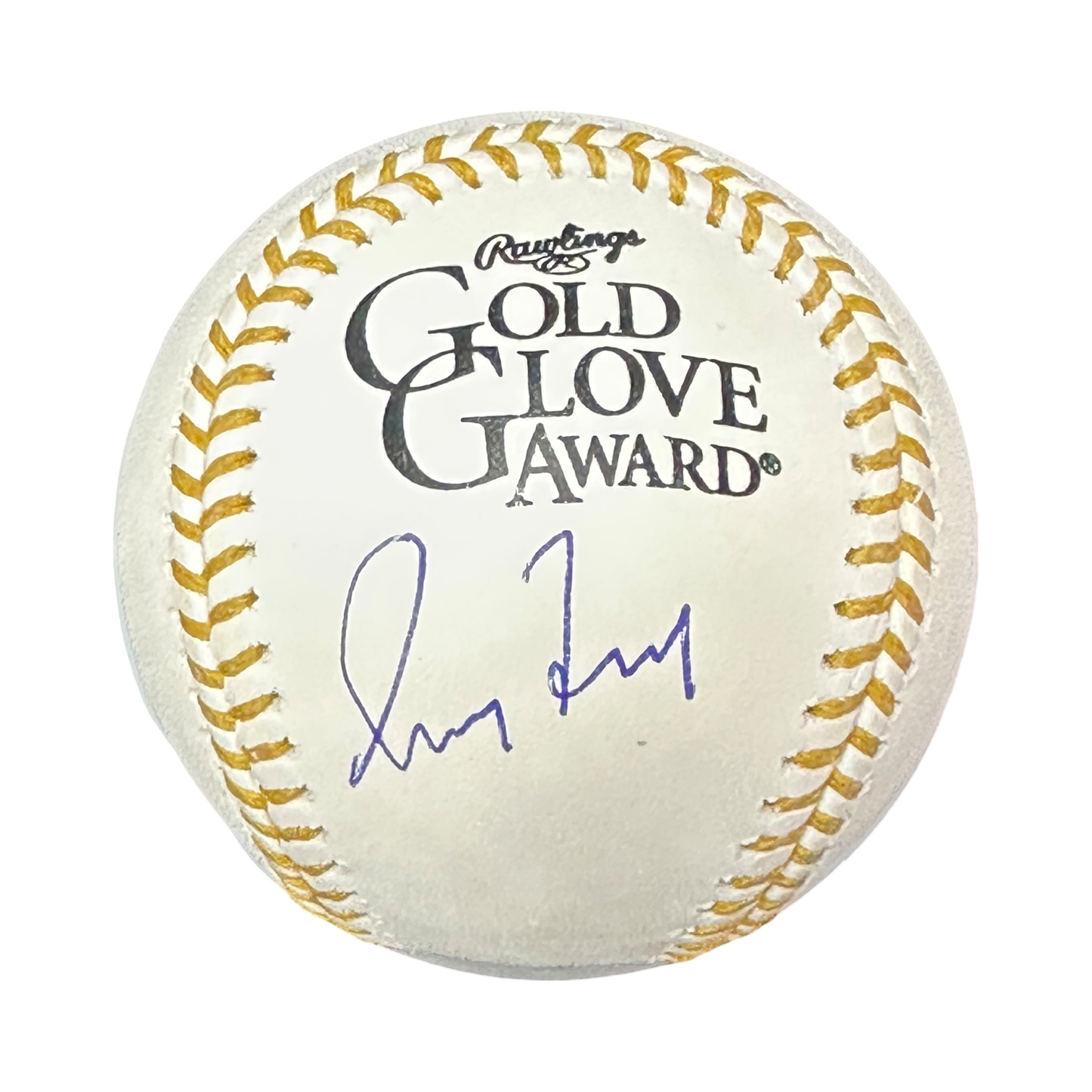 Greg Maddux Autographed Atlanta Braves Gold Glove OMLB Logo Ball Beckett
