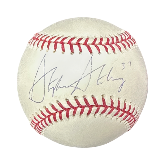 Stephen Strasburg Autographed Washington Nationals OMLB Beckett