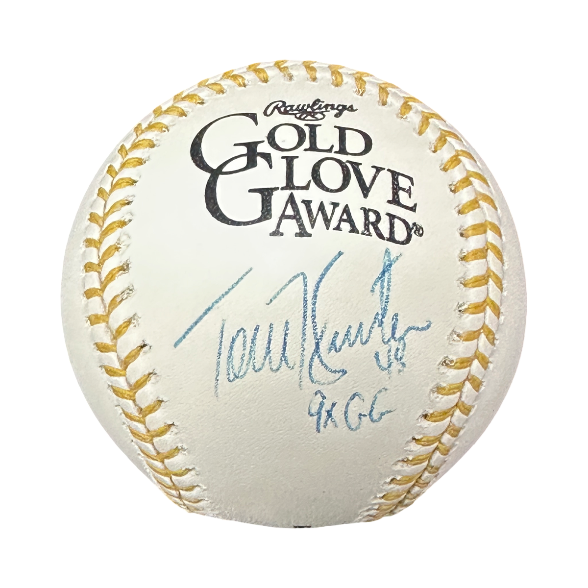 Torii Hunter Autographed Minnesota Twins "9x GG" Inscribed OMLB Beckett
